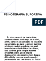 PSIHOTERAPIA SUPORTIVA