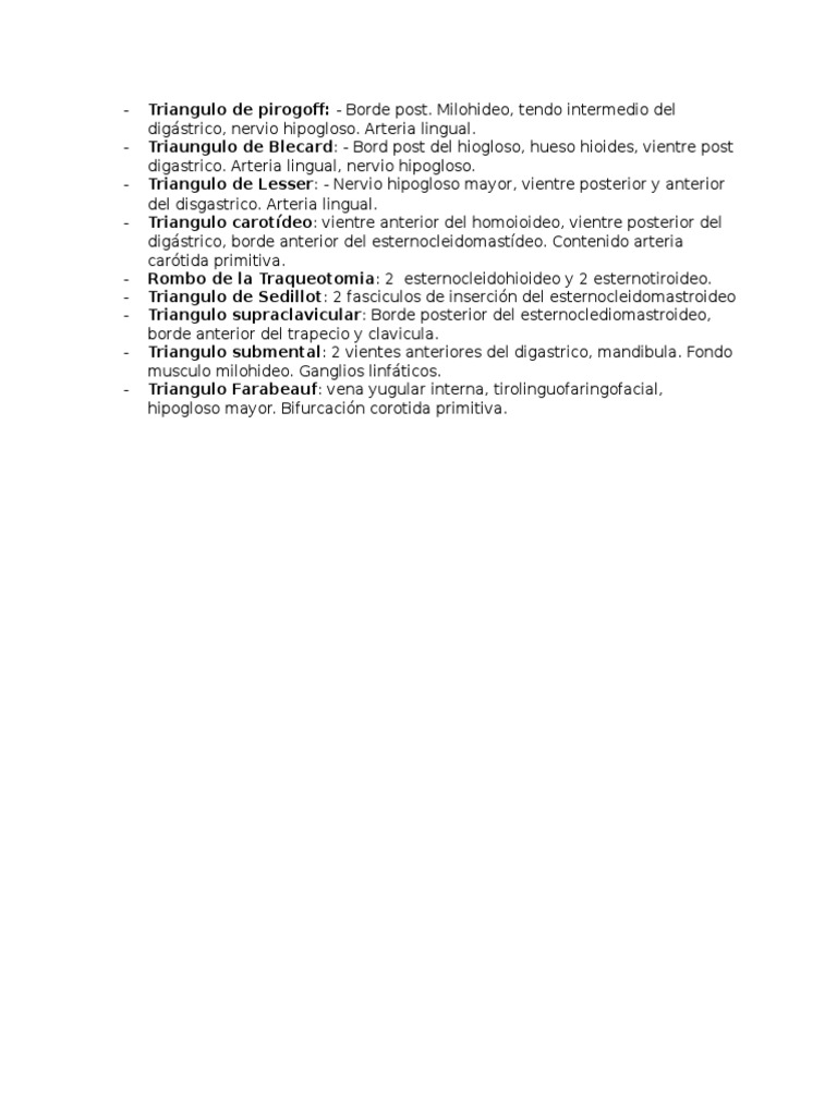 Triangulo de Pirogoff | PDF