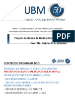 Aula 03 - Projeto de Banco de Dados - Modelagem Uml (Classes)