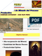Planeamiento de Minado Del Proceso Productivo Mina Cobriza ULTIMO