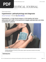 Download Hypertension pathophysiology and diagnosis  CPD article  Pharmaceutical Journal by Orion John SN270613040 doc pdf