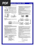 Operation Guide 3159: Getting Acquainted