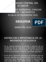 introducción a la geologia