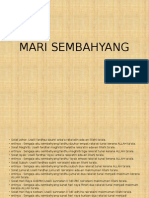 Mari Sembahyang