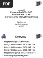 Bios Interrupt Programming