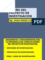 Diseño Del Proyecto de Investigacion