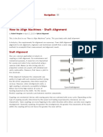 How To Align Machines - OASIS Alignment Services