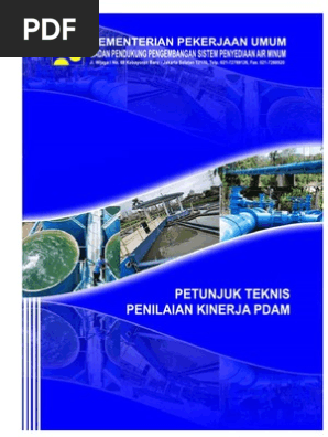 Petunjuk Teknis Evaluasi Kinerja Pdam Bppspam Pdf Pdf