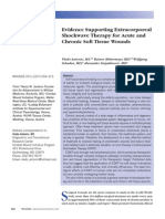 Skin The Best Antonic Et Al - Evidence Supporting ESWT For Acute and Chronic Soft Tissue Wounds - 2011