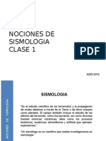 2015 Utem Sismicidad Clase 1 Nociones de Sismologia