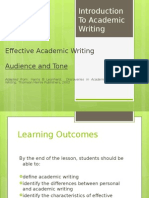 W1_Introduction to Academic Writing2012