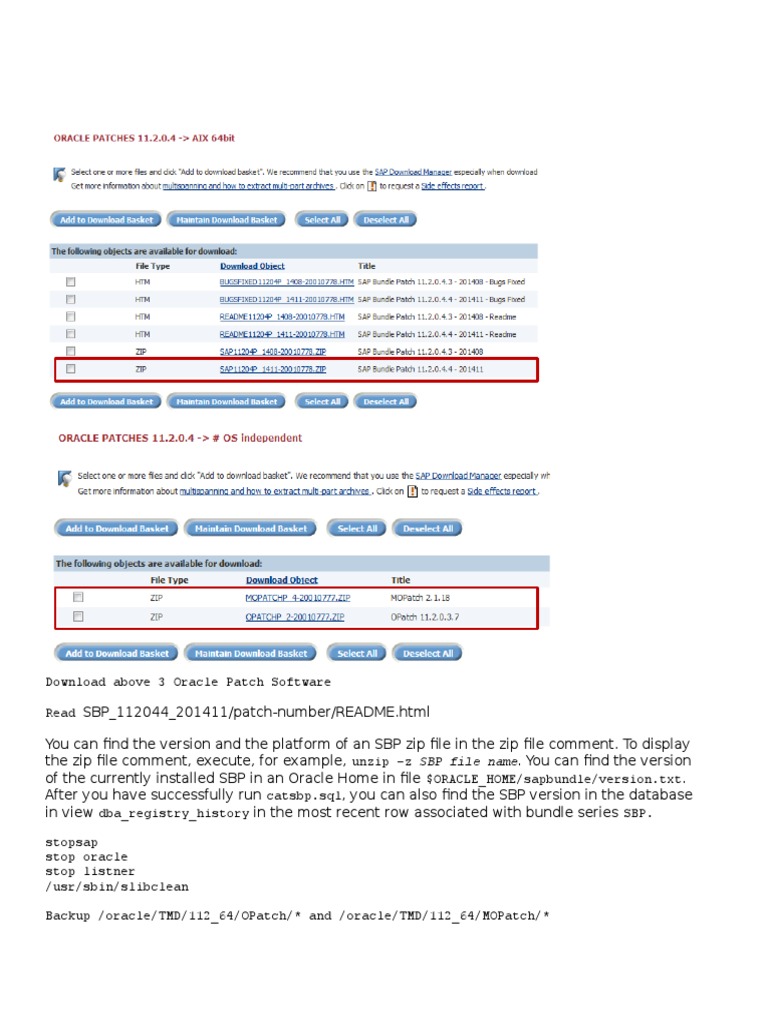 ORACLE11 Gupgrade | PDF | Oracle Database | Zip (File Format)