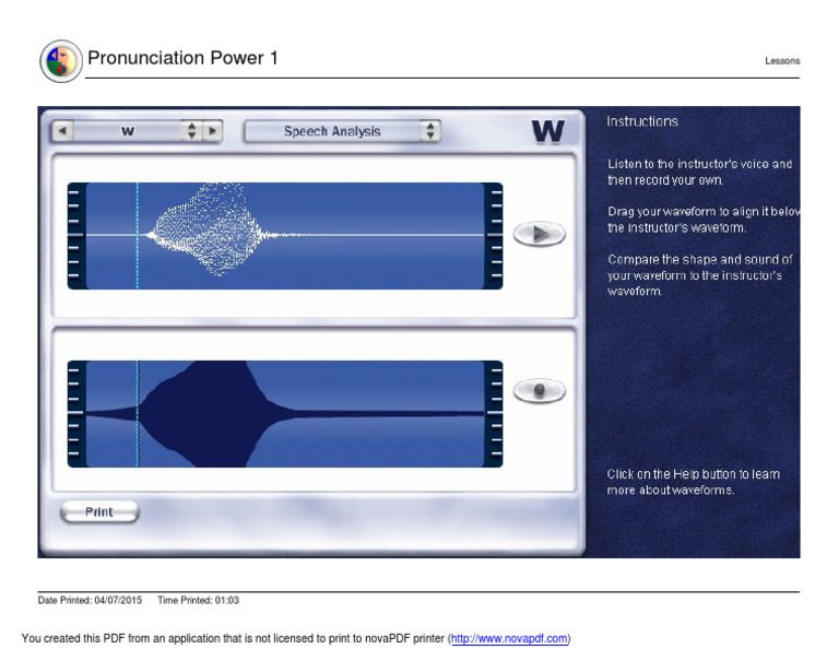 Pronunciation Power 1 Overview | PDF