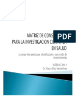 Matriz de Consistencia