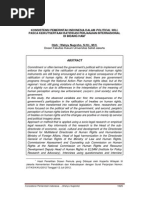 Download KONSISTENSI PEMERINTAH INDONESIA DALAM POLITICAL WILL PASCA KEIKUTSERTAAN RATIFIKASI PERJANJIAN INTERNASIONAL DI BIDANG HAM by Cindy Valentiniq II SN270649732 doc pdf