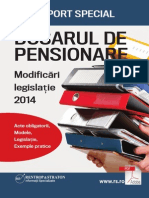 Raport Special Dosarul de Pensionare141008101608 PDF