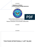 Darpa Budget Plan