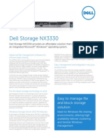 Dell Storage NX3330: Easy To Manage File and Block Storage Solution