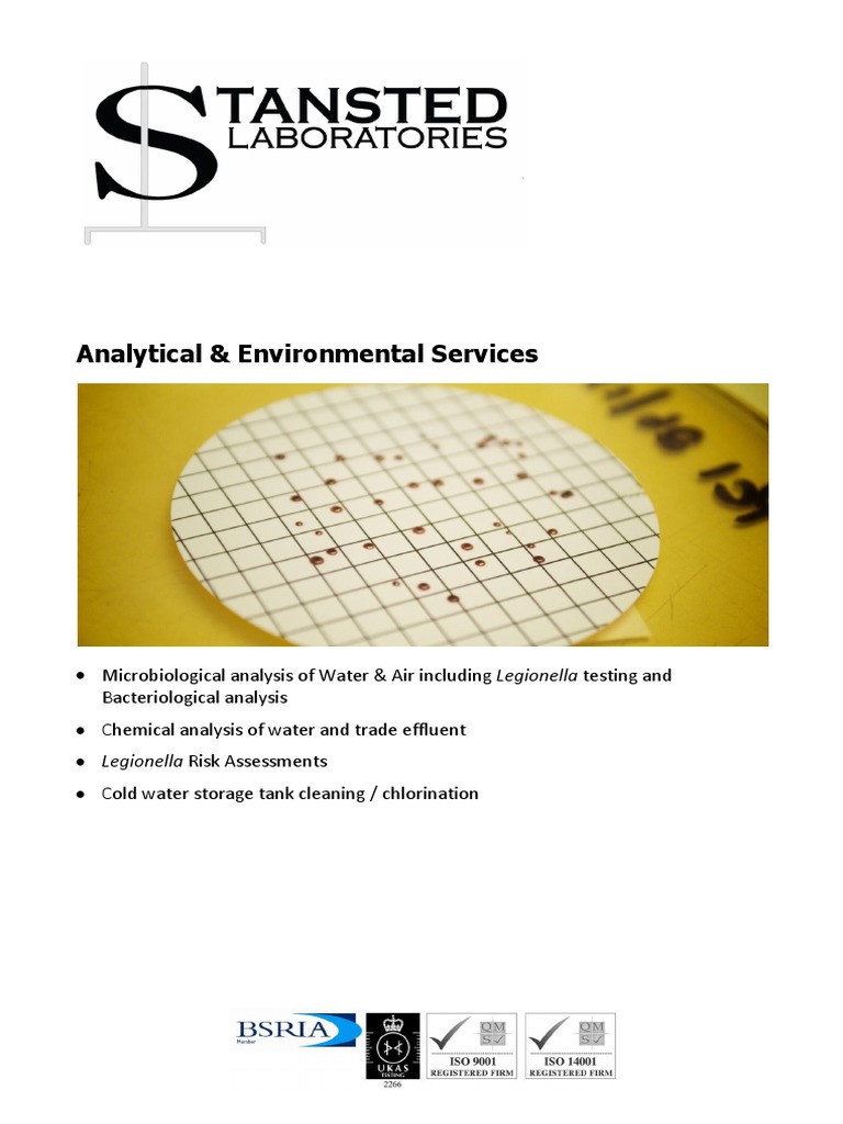 Analytical & Environmental Services | Download Free PDF | Chemistry ...