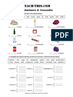 Containers and Amounts