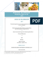 Atlantida Menus Comunion 2015