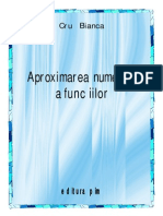 Aproximarea Numerica A Functiilor PDF