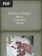 Preterm Delivery: Merry Cristiani Olivia