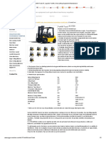 Forklift Truck 3T, Logistic Forklift, China Lifting Equipment Manufacturer