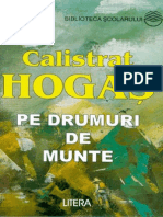 Hogas Calistrat - Pe Drumuri de Munte (Tabel Crono)