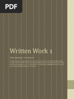 Download Written Work 1 Public Speaking Grade 10 by Jayson Donor Zabala SN270669413 doc pdf
