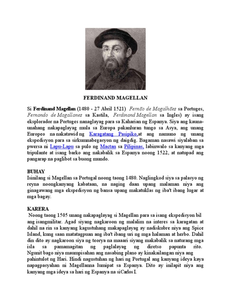 Ferdinand Magellan | PDF