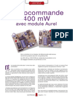 Radiocommande 400 MW