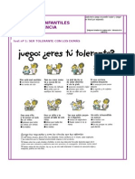 Cuatro Tests Infantiles Sobre Tolerancia