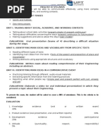 ENGLISH VI New Syllabus