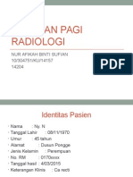 Laporan Pagi Metastasis Paru