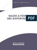 Saldo a Favor Del Exportador