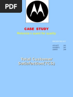 TQM Motorola Case Study