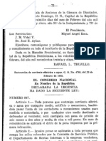 Ley No. 847 de 1935
