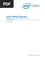 Intel Galileo Release Notes 