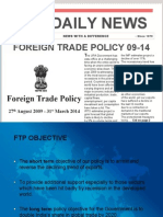 New Foreign Trade Policy 2009-14