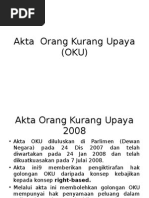 Akta Orang Kurang Upaya (OKU)