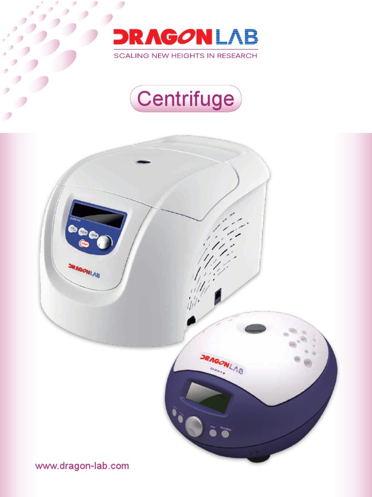 Dragon Lab Centrif PDF Centrifuge Nature