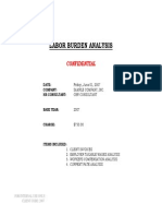 Payroll Analysis Sample