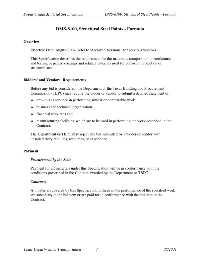 Estimates Paint Epoxy