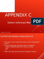 Appendix C - Manufacturing Is