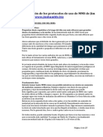 Protocolos de Uso Del Mms Completado PDF