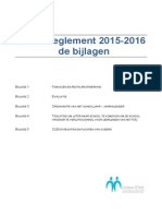 Bijlagen Schoolreglement 2015 2016