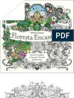 Floresta Encantada Livro de Colorir e Caca Ao Tesouro Antiestresse