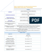 Fórmulas para La Liquidación de Prestaciones Sociales: Cesantías, Primas, Horas Extra e Incapacidades