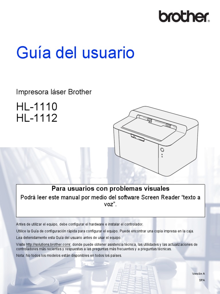 Brother Hl 1112 Point And Click Impresora Putacion